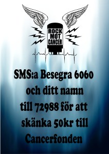 Rock mot cancer sms webb